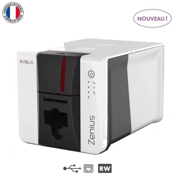 Imprimante badge EVOLIS ZENIUS 2 simple face – Image 2