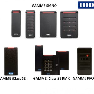 GAMME LECTEURS HID